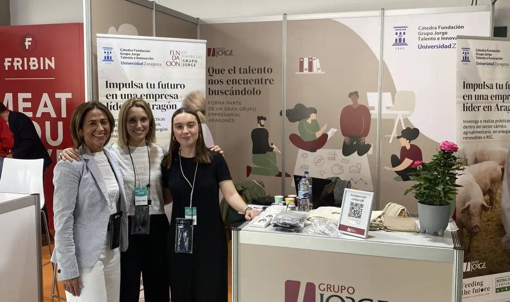 Participamos en expoTALENT‘23 Feria de Orientación y Empleo de la Universidad de Zaragoza Participamos en expoTALENT‘23 Feria de Orientación y Empleo de la Universidad de Zaragoza