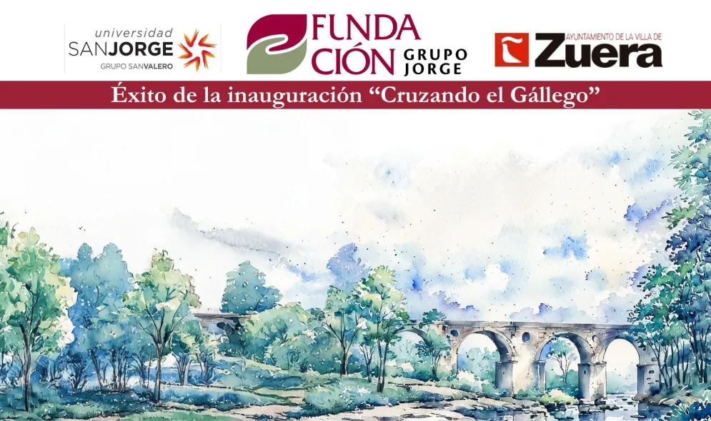 Éxito de la inauguración "Cruzando el Gállego"