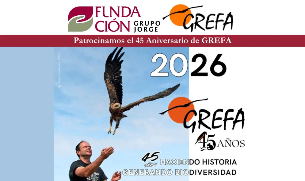 Patrocinamos el 45 aniversario de GREFA