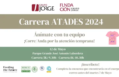 Participamos en la X Carrera Solidaria de ATADES