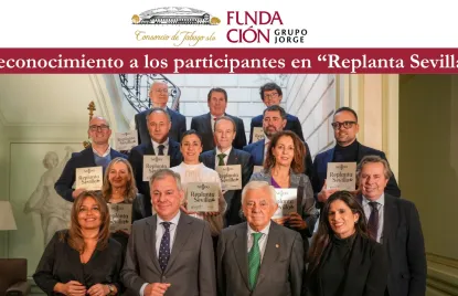 Reconocimiento a los participantes en "Replanta Sevilla"