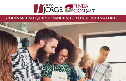 Cocinar en equipo también es construir en valores