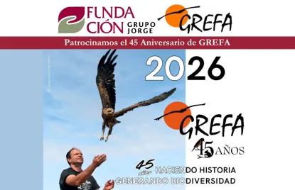 Patrocinamos el 45 aniversario de GREFA
